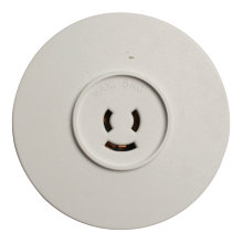 Lampestikkontakt Ø80 mm hvid - Elworks